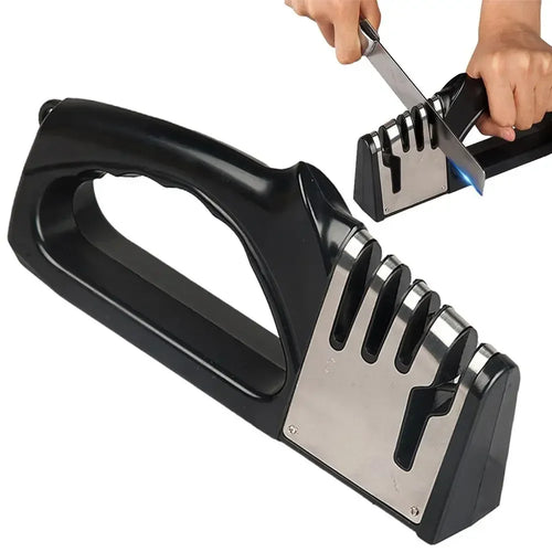 4-Segment Multifunctional Knife Sharpener