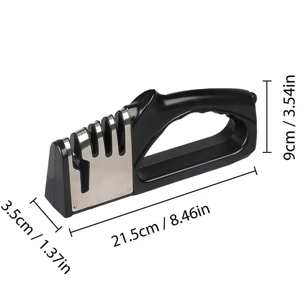4-Segment Multifunctional Knife Sharpener